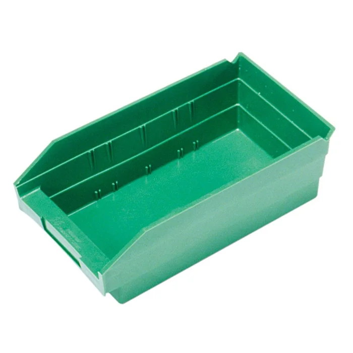 Quantum Economy Shelf Bins Economy Bin, 4-1/8″W x 4″H x 23-5/8″D, Blue, 16/cs – 933611/BLUE/NA