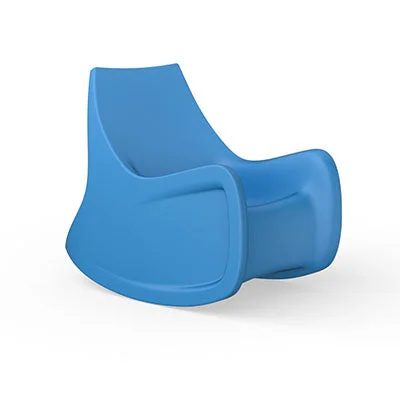 Radial Rocker Black with Access Door, Blue Grey – 15-4868