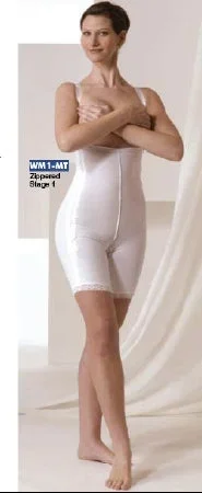 Rainey Compression Compression Garment Mid-Thigh Champagne 2 X-Large, Stage 1 – WM_WSBF_SZC_SP_2X_N_MT