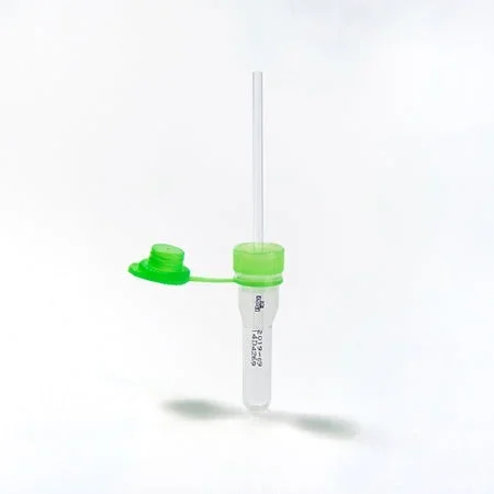 Ram Scientific Safe-T-Fill Capillary Blood Collection Tube Plasma Tube Lithium Heparin Additive 10.8 X 46.6 mm 200 µL Green Attached Cap Plastic Tube – 77250