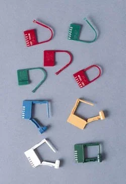 RD Plastics Company RD Plastics Padlock Seal Padlock Yellow Plastic – R82