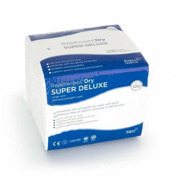 Readiwipes Dry Super Deluxe Large 100’s