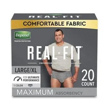 Real-Fit Briefs – Maximum Absorbency