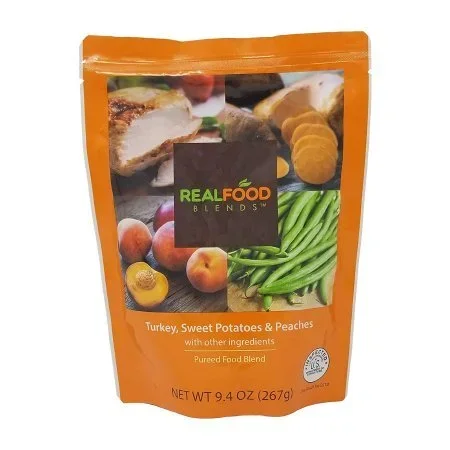 Real Food Blends Tube-Fed Meals, Turkey, Sweet Potatoes & Peaches