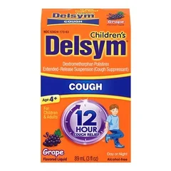 Reckitt Benckiser Children’s Cold and Cough Relief Delsym® 30 mg / 5 mL Strength Liquid 3 oz.
