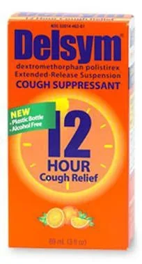 Reckitt Benckiser Delsym Cold and Cough Relief 30 mg / 5 mL Strength Liquid 3 oz. – 63824017563