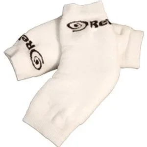 ReliaMed White Heel & Elbow Protector, Medium, Up to 17″ Limb Circumference