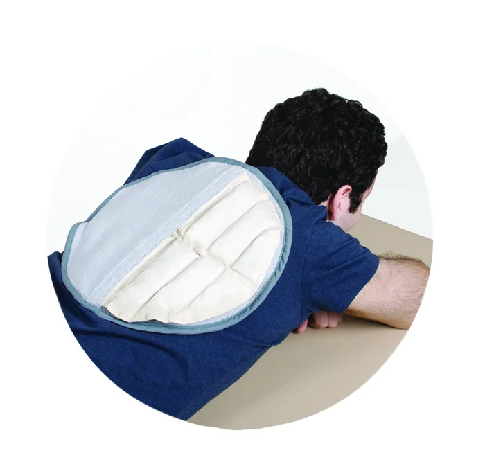 Relief Pak HotSpot Moist Heat Pack and Cover Set – Circular Pack with Terry with Foam-fill Cover | 11-1308-12