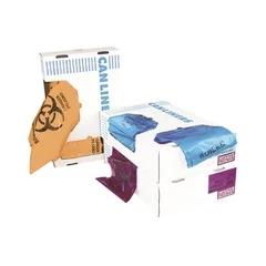 RJ Schinner Co Infectious Waste Bag 12 – 16 gal. Red Bag Polyethylene 24 x 32, 500 EA/CS
