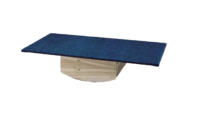 Rocker Board – Wooden with carpet – side-to-side, front-to-back combo – 30″ x 60″ x 12″ – 32-2022