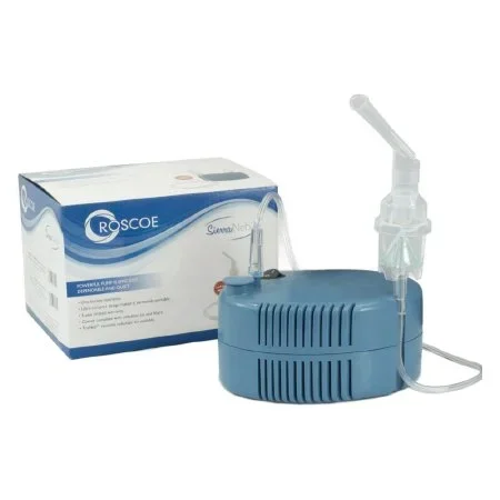 Roscoe Medical Roscoe Sierraneb 2 Compressor Nebulizer System Small Volume 5 Ml Medication Cup Universal Mouthpiece Delivery – NEB-SIERRA
