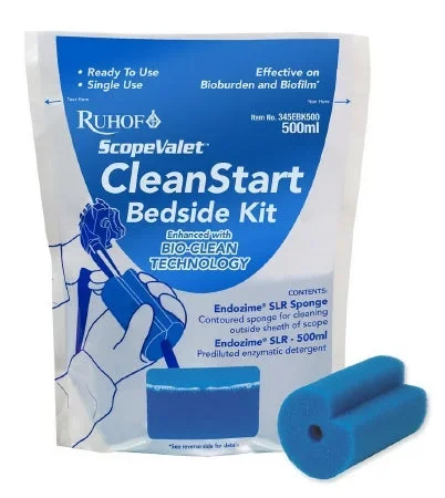 Ruhof Healthcare KIT, BEDSIDE SCOPEVALET CLEANSTART 500ML BG (24/CS) – 345EBK500