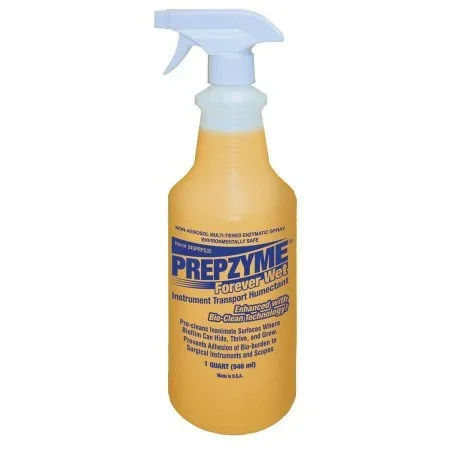 Ruhof Healthcare Prepzyme Forever Wet Enzymatic Instrument Detergent 32 oz. Spray Bottle Unscented – 34577-20