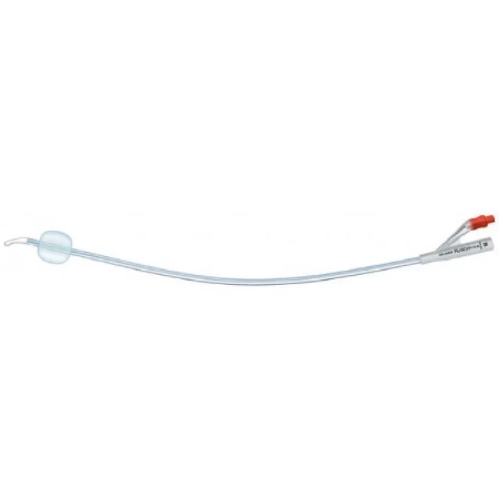 Rüsch 100% Silicone Indwelling Tiemann Foley Balloon Catheter – 2-Way, 5 mL