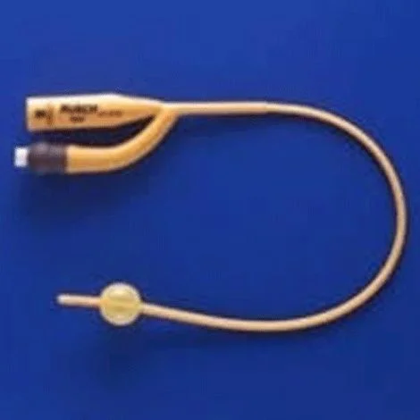 Rusch Gold Pediatric Silicone Coated 2-Way Foley Catheter – 3cc Balloon Capacity