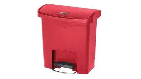 Saalfeld Redistribution CONTAINER, WASTER STEP-ON SLIMJIM RED 4GL – 1883563