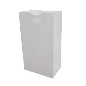 Saalfeld Redistribution Duro Grocery Bag White Virgin Paper 20 lbs. – 51040
