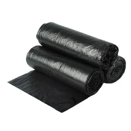 Saalfeld Redistribution Heritage Trash Bag Extra Heavy Duty 56 gal. Black HDPE 16 Mic. 43 X 48 Inch Star Seal Bottom Twist Tie Coreless Roll – Z8648VK R01