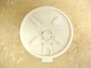Saalfeld Redistribution Lid 8 oz., White – 8FTL