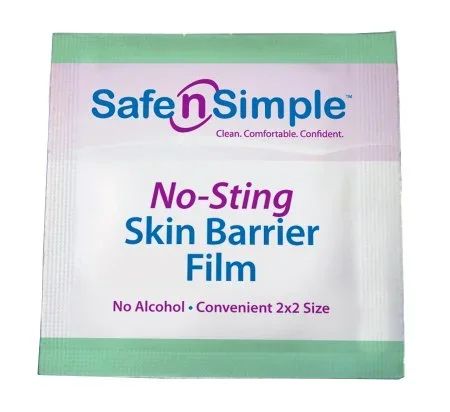 Safe N Simple Safe N Simple Skin Barrier Wipe Safe n Simple Individual Packet 2 X 2 Inch – SNS80744