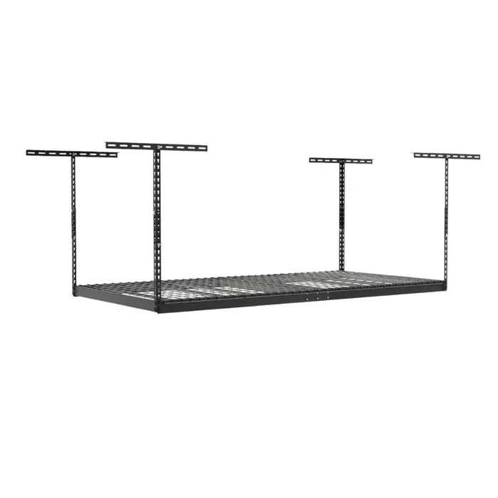 Saferacks – 4×8 Overhead Garage Storage Rack – HD Storage Solution
