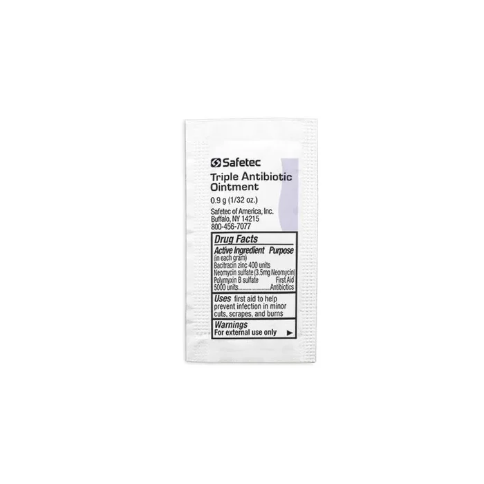 Safetec Triple Antibiotic .9 g 25 ct. Box