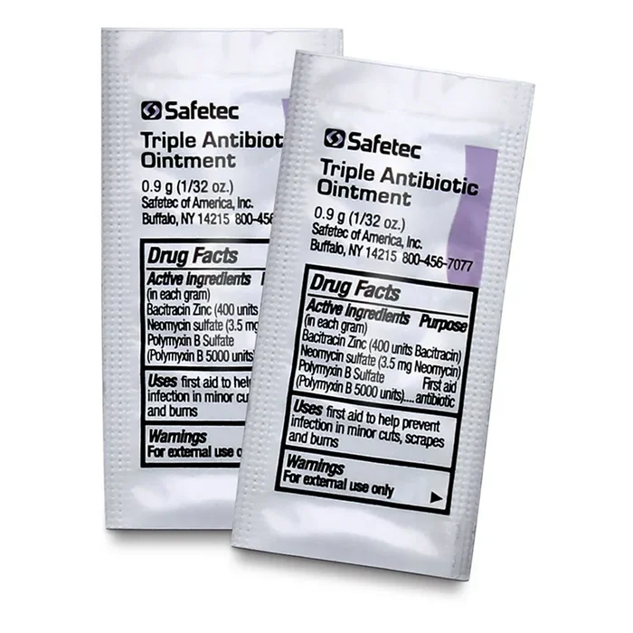 Safetec Triple Antibiotic Ointment .5 g Bulk