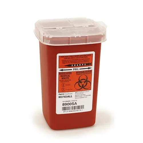 Sage Biohazard Sharps Containers by Lhasa Oms Inc