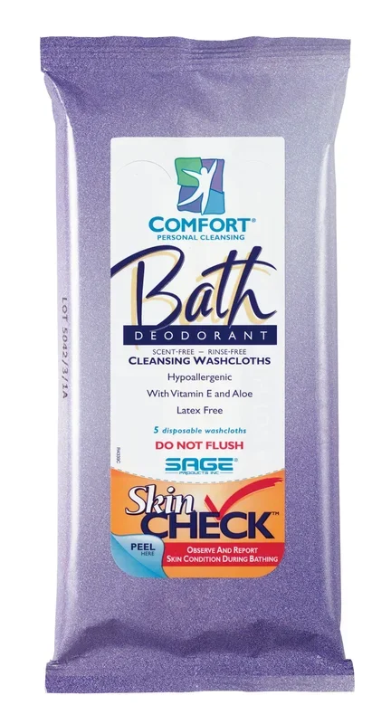 Sage Products Medium Wgt Bath Cloths