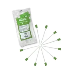 Sage Products Oral Swabstick Toothette Plus Foam Tip Untreated, 200 EA/BX