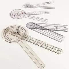 Sammons Preston Goniometer 0 – 90 Degree / 0 – 180 Degree Inches and Centimeters 8 Inch