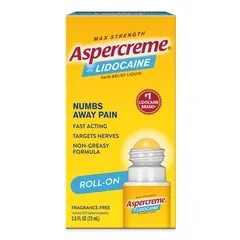Sanofi Pasteur Topical Pain Relief Aspercreme® 4% Strength Lidocaine Liquid
