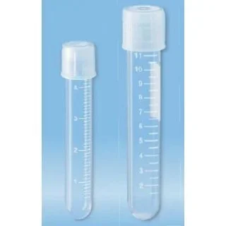 Sarstedt Centrifuge Tube Round Bottom Plain 12 X 75 mm 5 mL Without Color Coding Screw Cap Polystyrene Tube – 62.526.003