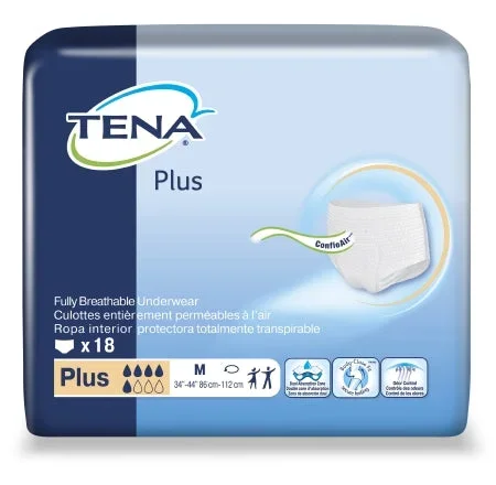 SCA Personal Care Adult Absorbent Underwear Tena Plus Pull Disposable