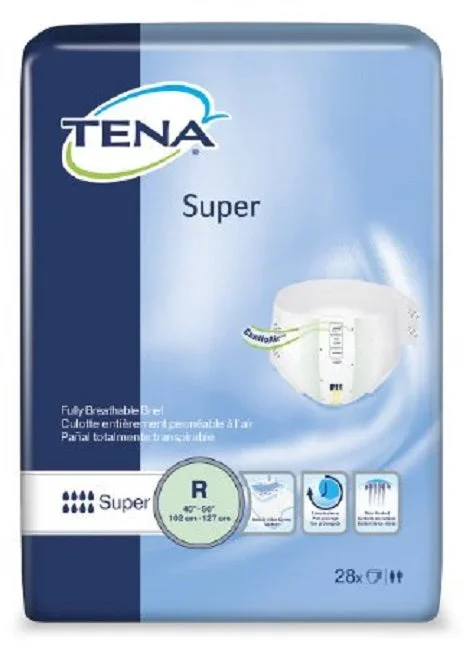 SCA Personal Care TENA Super Adult Incontinent Brief Tab Closure