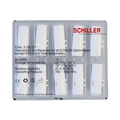 Schiller America Spirometer Mouthpiece, 10/BX - Image 2