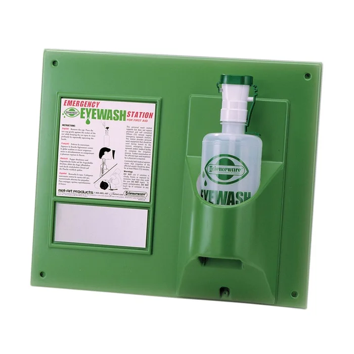 Scienceware Eyewash Safety Stations Double Eyewash Station w/ two 32 oz. Eyewash Bottles – 923841