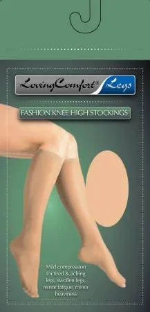 Scott Specialties Compression Stockings Knee High Small Beige – 1651 BEI S