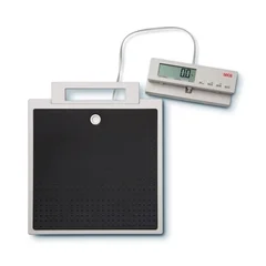 Seca Floor Scale seca 869 Digital LCD Display 550 lbs. Capacity Black AC Adapter / Battery Operated, 1/EA