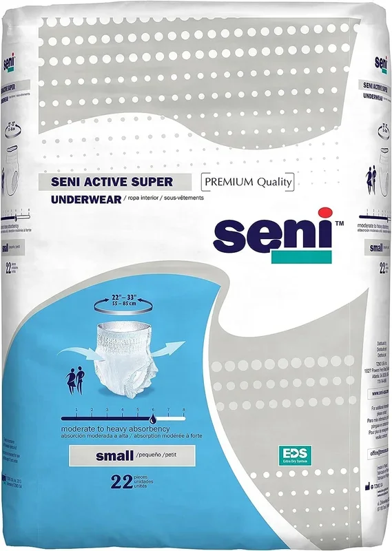 Seni Active Super Protective Underwear – Moderate to Heavy Absorbency