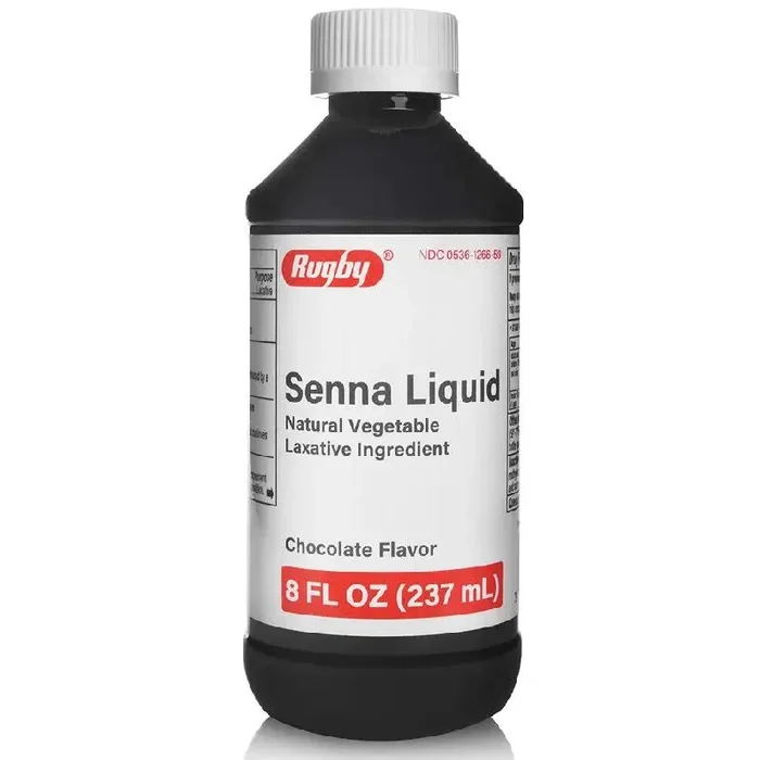 Senna Liquid Syrup Natural Laxative 8 oz
