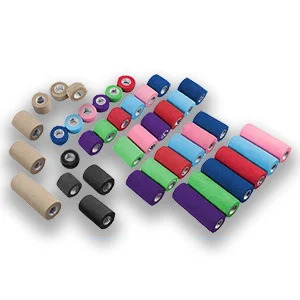 Sensi Wrap, Self-Adherent – 1″ x 5 yds, Black, 30/Cs