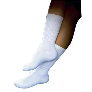 SensiFoot Knee-High Mild Compression Diabetic Sock X-Large, Brown