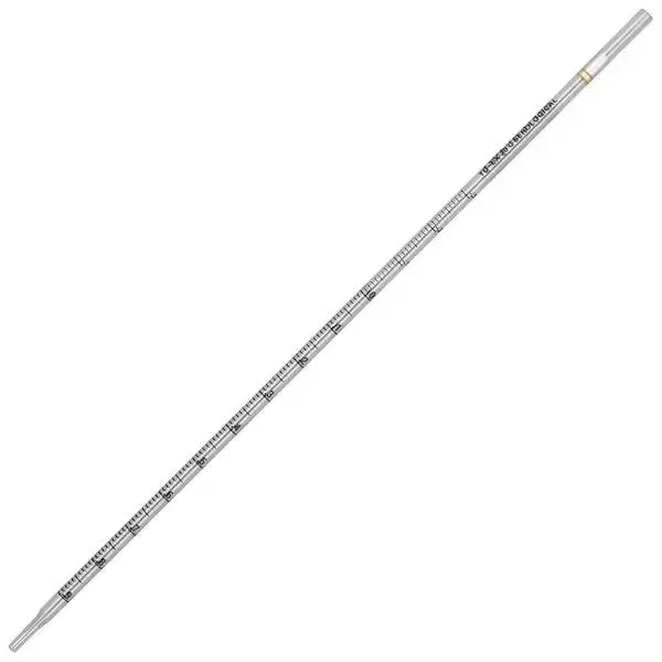 Serological Pipettes Diamond Essentials, 1 mL, PS, Standard Tip, 275 mm, Sterile Yellow Band, Individually Wrapped 500/case