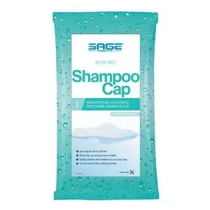 Shampoo Cap Comfort 1 per Pack Individual Packet Powder Scent