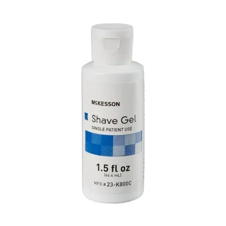 Shaving Gel, 1.5 oz Flip Top Bottle
