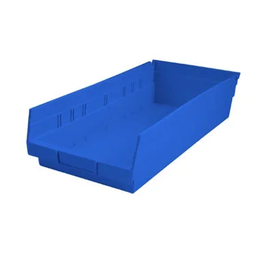 Shelf Plastic Bin Fits Neatly Inside Cart, 8x4x18