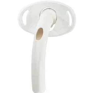 Shiley 6CFN Tracheostomy Tube, Cuffless Fenestrated, Size 6