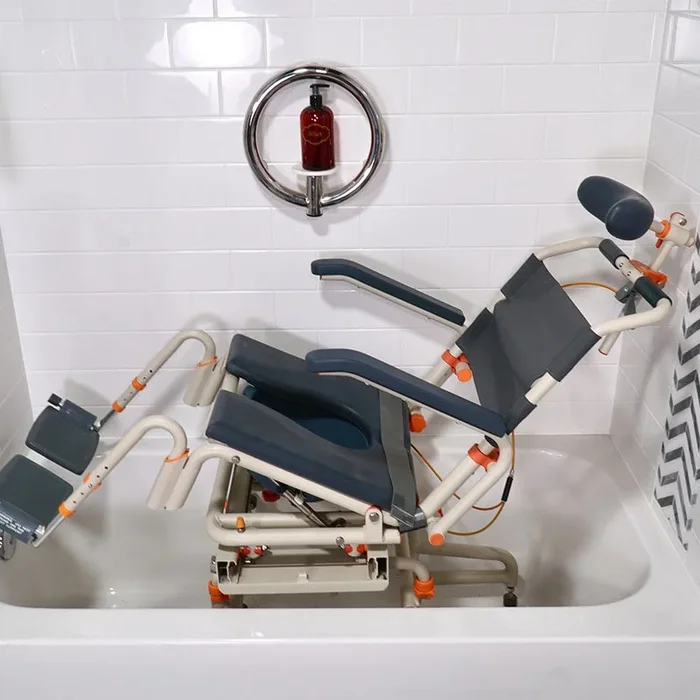 ShowerBuddy Tub Buddy over the Bath with Tilt