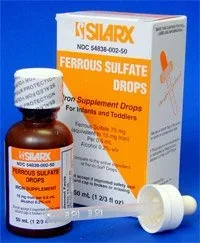Silarx Pharmaceuticals Silarx Mineral Supplement Iron 15 mg Strength Oral Drops 50 mL Unflavored – 54838001150
